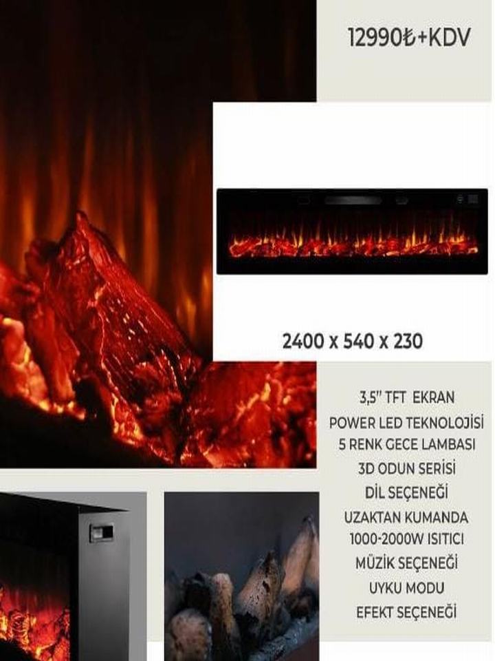 Elektrikli Şömineler