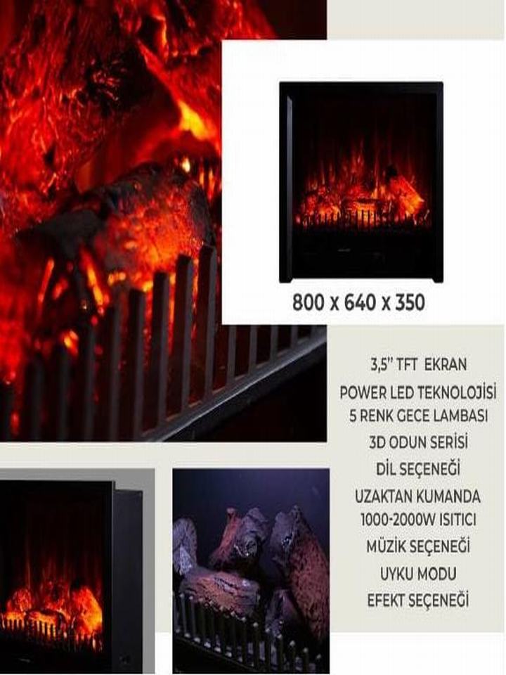 Elektrikli Şömineler